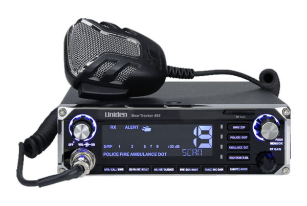 UNIDEN - HYBRID CB RADIO WITH BUILT-IN DIGITAL SCANNER WITH BEAR TRACKER WARNING SYSTEM KEEPS YOU UP TO DATE ANYWHERE IN U.S.A. OR CANADA