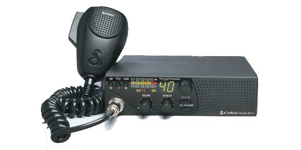 COBRA C18WXSTII 40 CHANNEL CB RADIO WITH SOUNDTRACKER & NOAA WEATHER