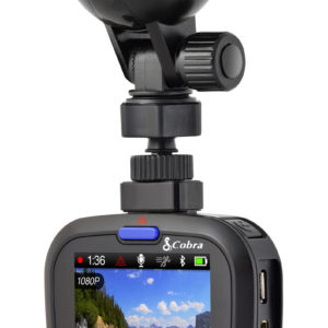 COBRA - FULL 1080P HD DASH CAM WITH 2.0" LCD SCREEN - FEATURES BLUE TOOTH ENABLED GPS & IRADAR COMMUNITY ALERTS, SNAPSHOT & 160 DEGREE ANGLE