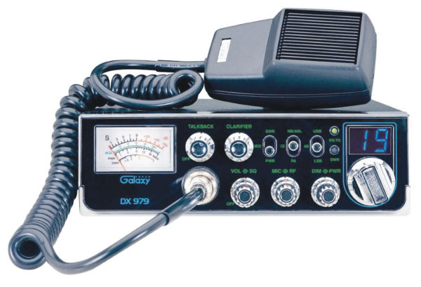 GALAXY 40 CHANNEL MOBILE CB RADIO WITH BLUE LED -  REFURBISHED
