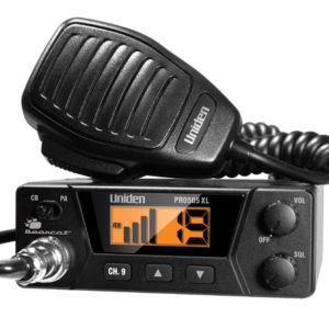 UNIDEN PRO505XL CB RADIO WITH PA, INSTANT CHANNEL 9 & SQUELCH